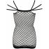 NO:XQSE - Sexy Fishnet Mini Dress - Black (S-L) 