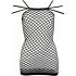 NO:XQSE - Sexy Fishnet Mini Dress - Black (S-L) 