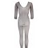 NO:XQSE - Net catsuit - zwart (S-L)