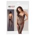 NO:XQSE - Body résille noir ouvert - XL/XXL