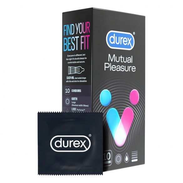 Durex Mutual Pleasure - préservatifs retardants (10 pièces)