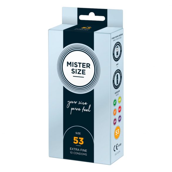 Mister Size préservatifs fins - 53mm (10 pièces)