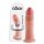 Pipedream King Cock - realistické dildo (23 cm)