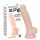 You2Toys Silicone Dildo M - silikonové dildo střední velikosti s přísavkou (tělová barva)