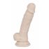 You2Toys Silicone Dildo M - silikonové dildo střední velikosti s přísavkou (tělová barva)