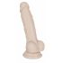 You2Toys Silicone Dildo M - silikonové dildo střední velikosti s přísavkou (tělová barva)