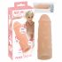 Nature Skin penis sleeve - prodlužovací návlek na penis