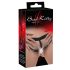 Bad Kitty - pince-sexe avec culotte - violet-noir (S-L)