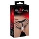 Bad Kitty - pince-sexe avec culotte - violet-noir (S-L)