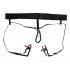 Bad Kitty - pince-sexe avec culotte - violet-noir (S-L)