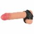 You2Toys Penis Cuff black - manžeta na penis a semenníky