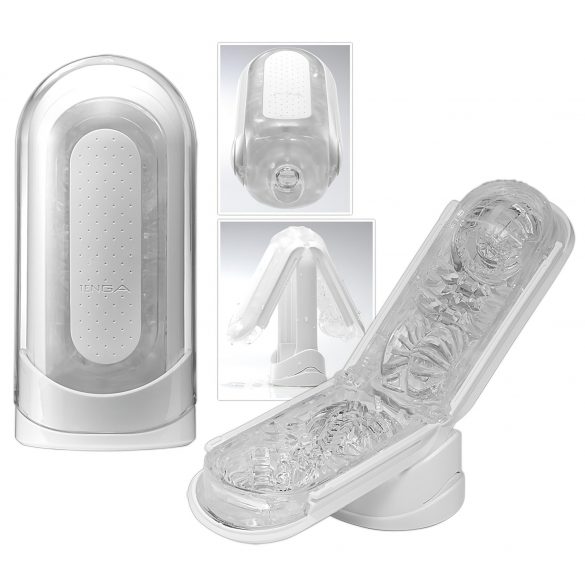 TENGA Flip Zero -super masturbátor (biely)