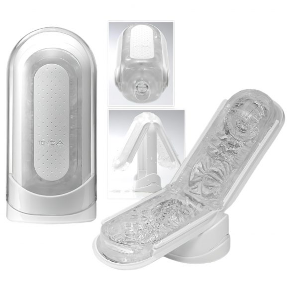 TENGA Flip Zero -super masturbátor (biely)