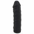 You2Toys Silicone Strap-On - přepínatelné dildo (černé)