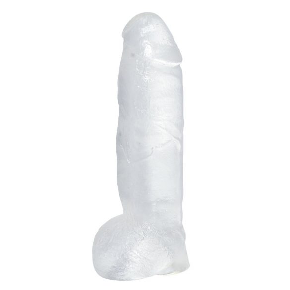 Dildo géant transparent