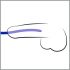 You2Toys - Dilatory - sada modrých silikonových Extender močové trubice (3 ks)