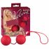 You2Toys Velvet Red Balls - venušiny kuličky (červené)