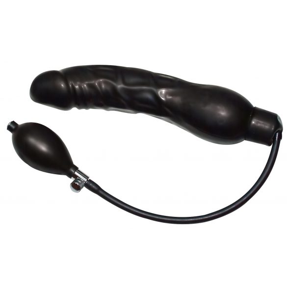 You2Toys Black Latex Balloon - latexové nafukovacie dildo čierne