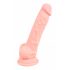 Dildo en silicone médical (18 cm) - Naturel