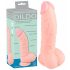 Medical Silicone Dildo - dildo z lékařského silikonu (20 cm) - tělová barva