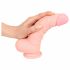 Medical Silicone Dildo - dildo z lékařského silikonu (20 cm) - tělová barva