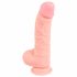 Medical Silicone Dildo - dildo z lékařského silikonu (20 cm) - tělová barva