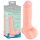 Medical Silicone Dildo - rovné dildo z lékařského silikonu (20 cm) - tělová barva