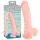 Medisch - silicone dildo (24cm) - naturel