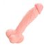 Medical Silicone Dildo - dildo z lékařského silikonu (24 cm) - tělová barva