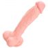 Dildo en silicone médical (24 cm) - naturel