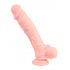 Dildo en silicone médical (24 cm) - naturel