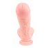 Medical Silicone Dildo - dildo z lékařského silikonu (24 cm) - tělová barva