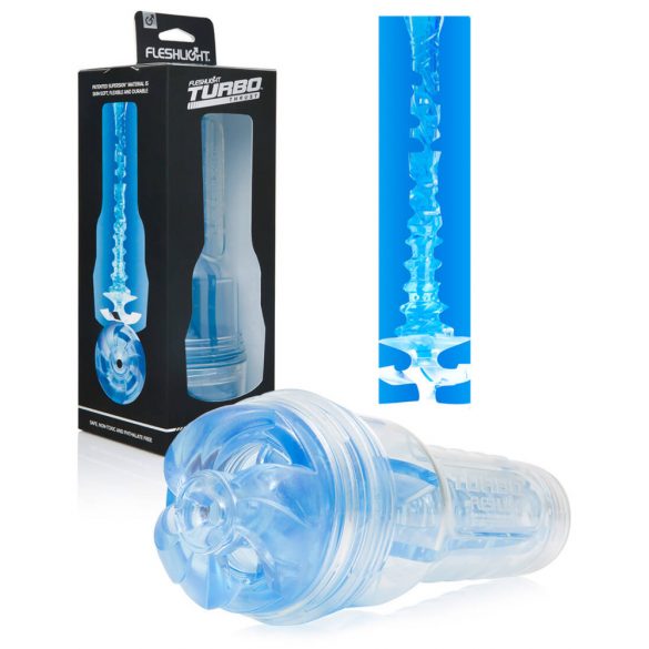 Fleshlight Turbo Thrust - sací masturbátor (modrý)