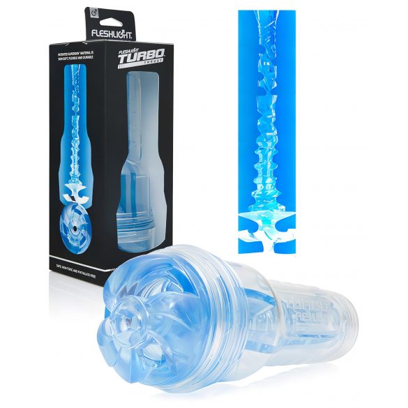 Fleshlight Turbo Thrust - sací masturbátor (modrý)