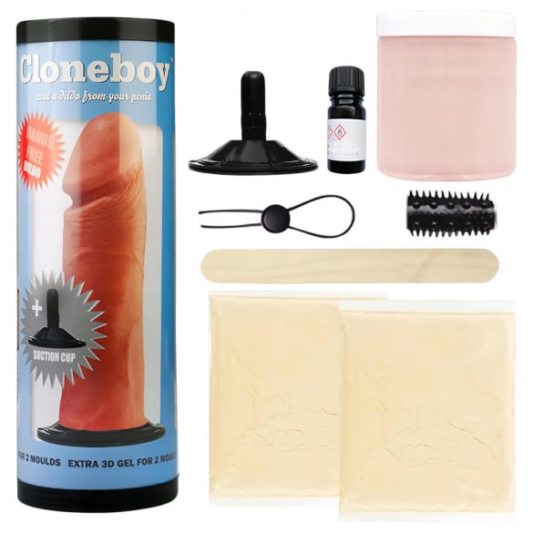 Cloneboy Dildo & Suction Cap - na míru šité dildo s přísavkou