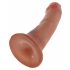 Dildo King Cock 6 Cock - Pipedream - dildo (15cm) - hnědé"