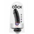 King Cock 8 dildo (20 cm) - černá