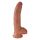 King Cock 9 dildo se varlaty (23 cm) - hnědé