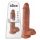 King Cock 10 velké dildo s varlaty (25 cm) - hnědé