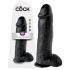 King Cock 12 Gode (30 cm) - Noir