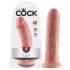 King Cock Dildo 20 cm - Naturel