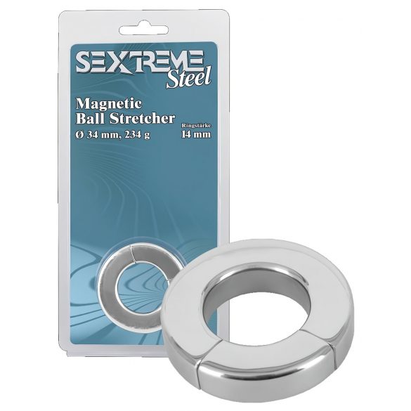 Sextreme - těžký magnetický kroužek a natahovač na varlata (234g)