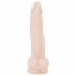 Nature Skin Medium Bendable Dildo- realistické dildo s přísavkou - tělová barva (střední)