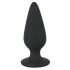 Black Velvet Heavy - 40g-ové anální dildo (černé)