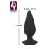 Black Velvet Zwaar - 40g anale dildo (zwart)