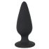 Black Velvet Heavy - 75 g-ové anální dildo (černé)