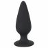 Black Velvet Heavy - 75 g-ové anální dildo (černé)