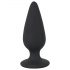 Black Velvet Heavy - 75 g-ové anální dildo (černé)