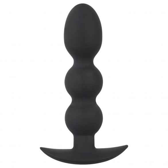 Velours Noir - Gode Anal Lourd à Boules 145g (Noir)