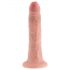 King Cock 18 cm Dildo - Naturel